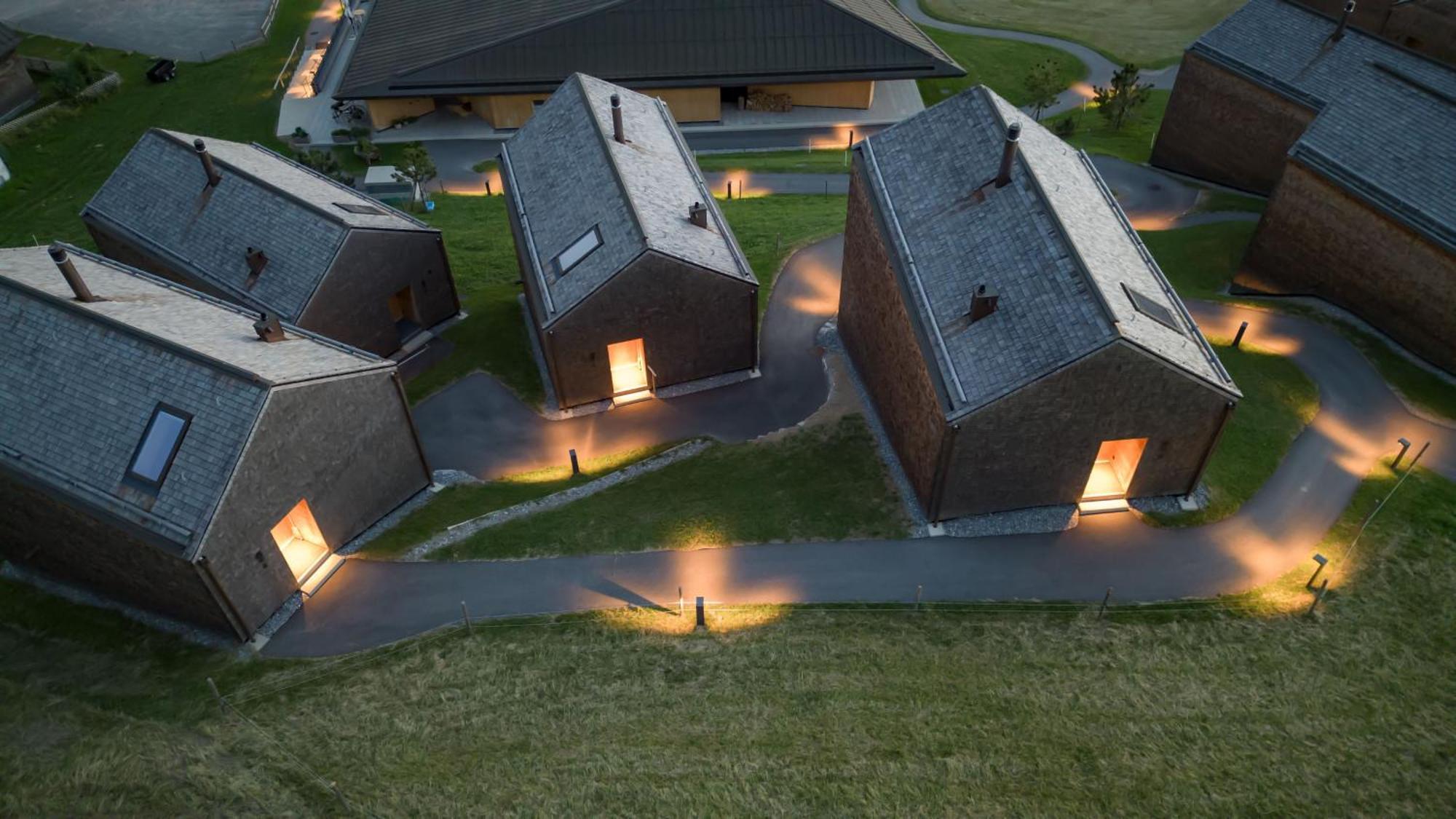 Peterhof Chalets Batschuns Exterior foto